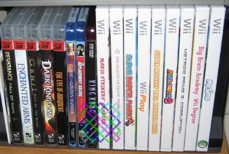PS3 Wii Shelf CMorrigu